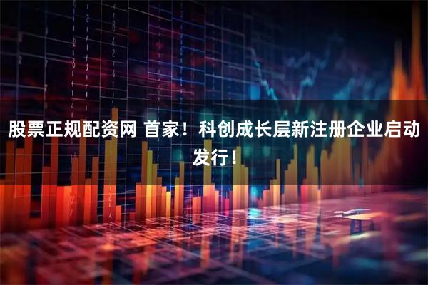 股票正规配资网 首家！科创成长层新注册企业启动发行！